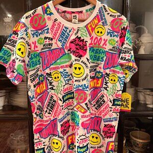 ZumbaWear Zumba Pop Unisex Tee NWT Size M/L